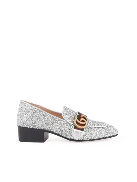 gucci sparkle loafers|gucci loafers female.